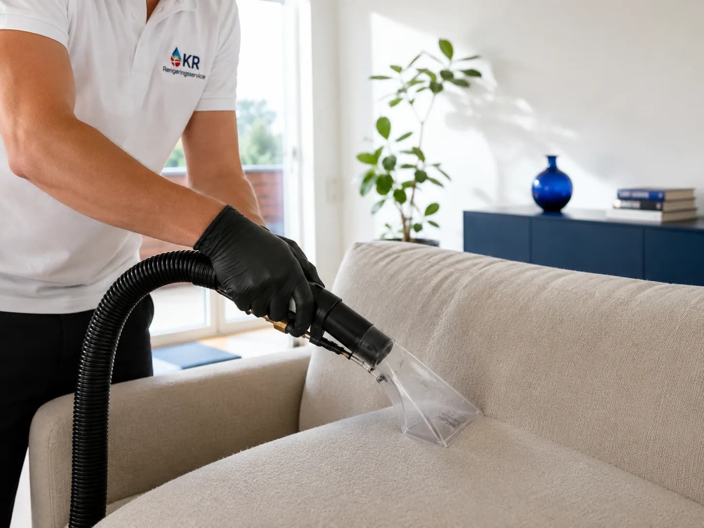 Dybderensning af sofa og møbler